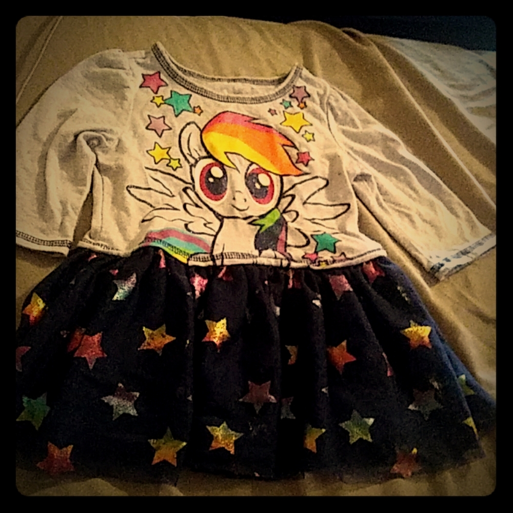 Toddlers pony dress